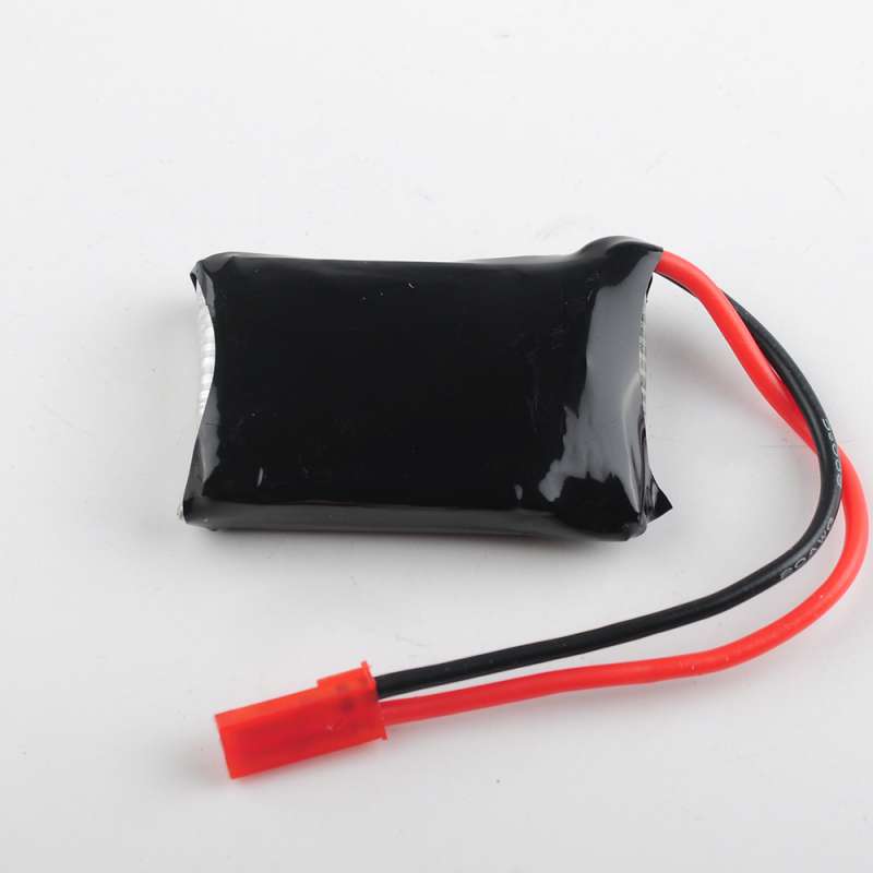 Connecteur JST rouge soudé, fils de 8 cm